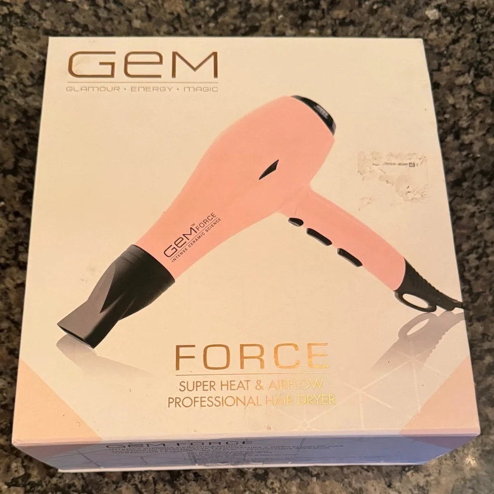 Magic GEM Force Pink Hair Dryer NWT pink